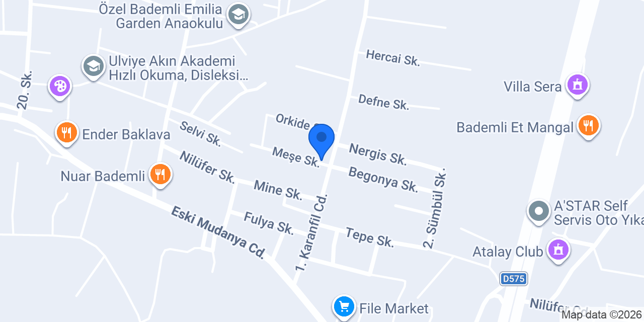 Erenkent Sitesi konumu