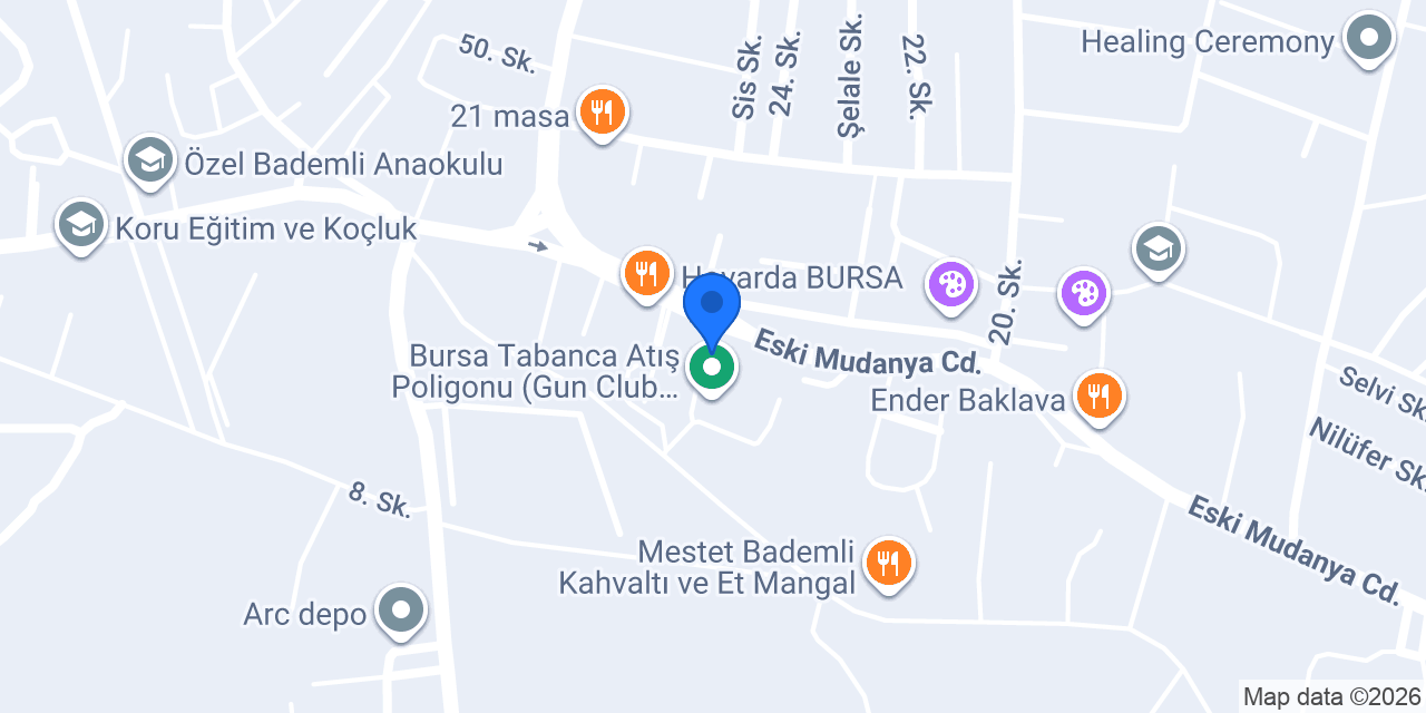 Bursa Bademli Macrokiosk konumu