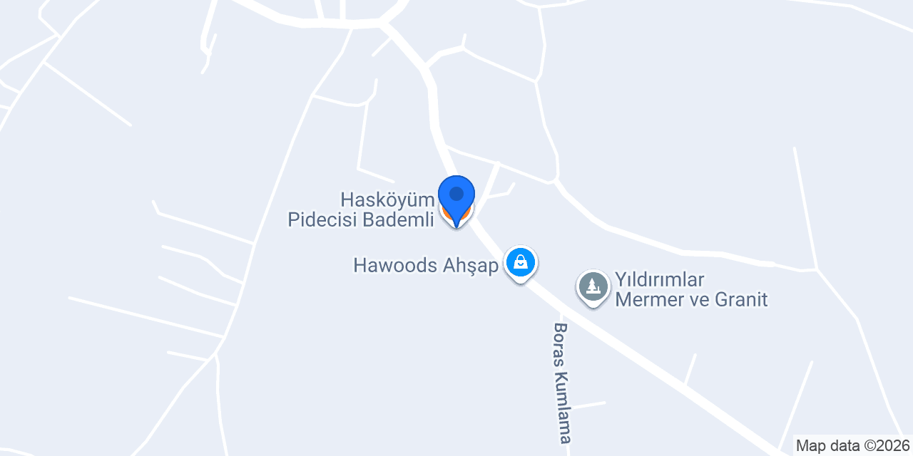 Hasköyüm Pidecisi Bademli konumu