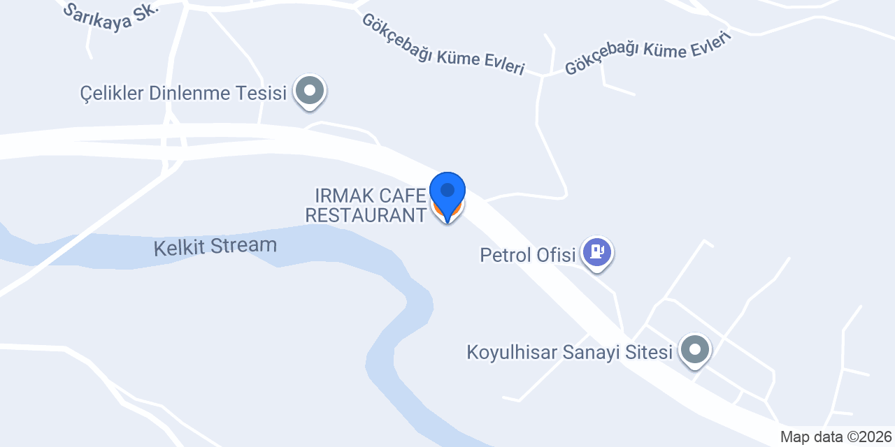 IRMAK CAFE RESTAURANT konumu