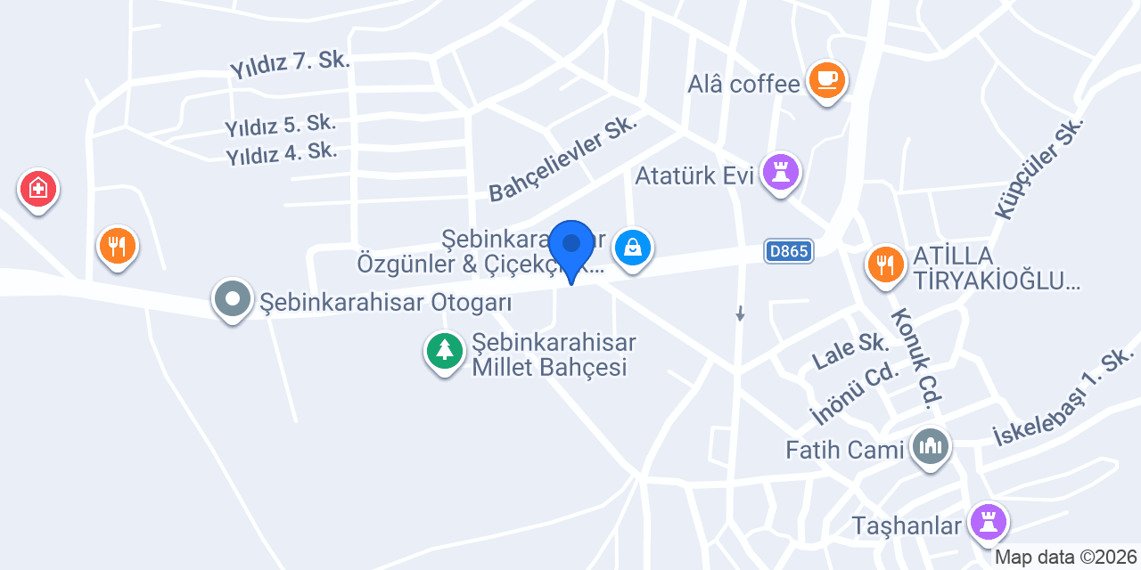 Oses Çiğ Köfte konumu