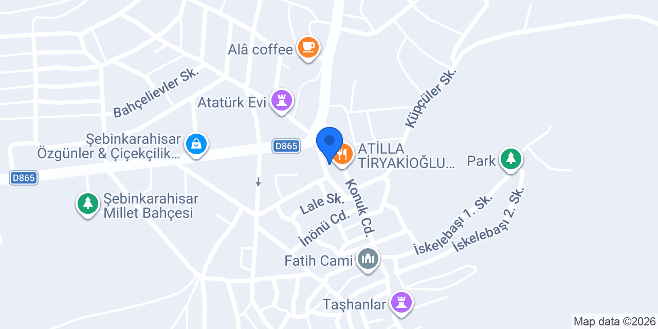 SEMSÜR ÇİĞKÖFTE konumu