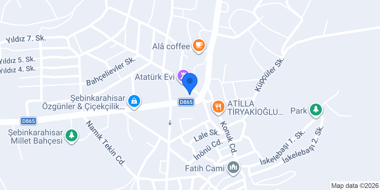 İşler Kitabevleri konumu