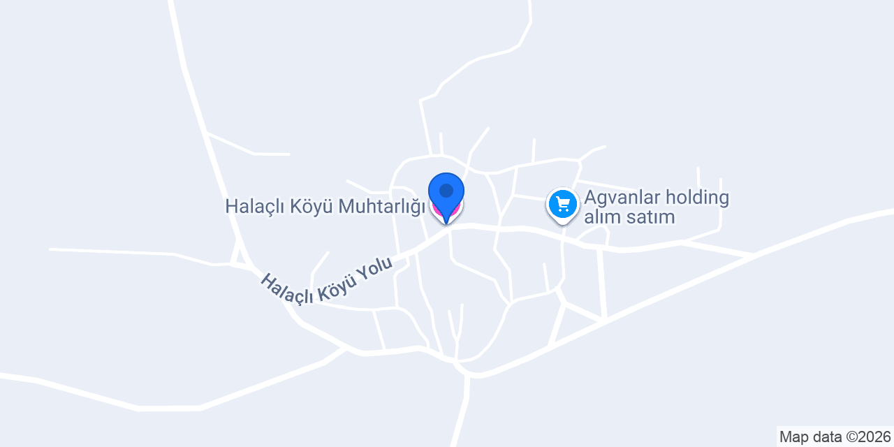 Halaçlı Köyü Muhtarlığı konumu