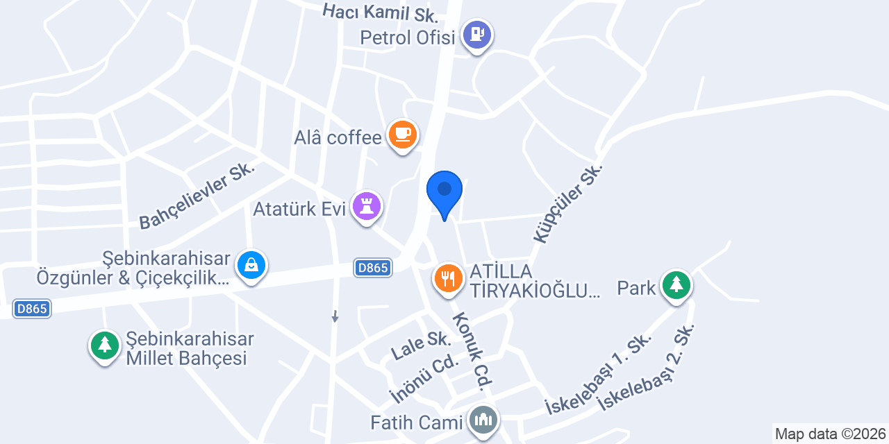 Karel Diş Kliniği konumu