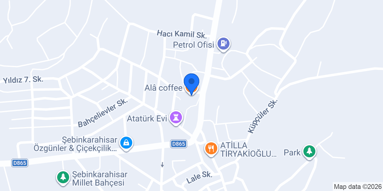 Alâ coffee konumu
