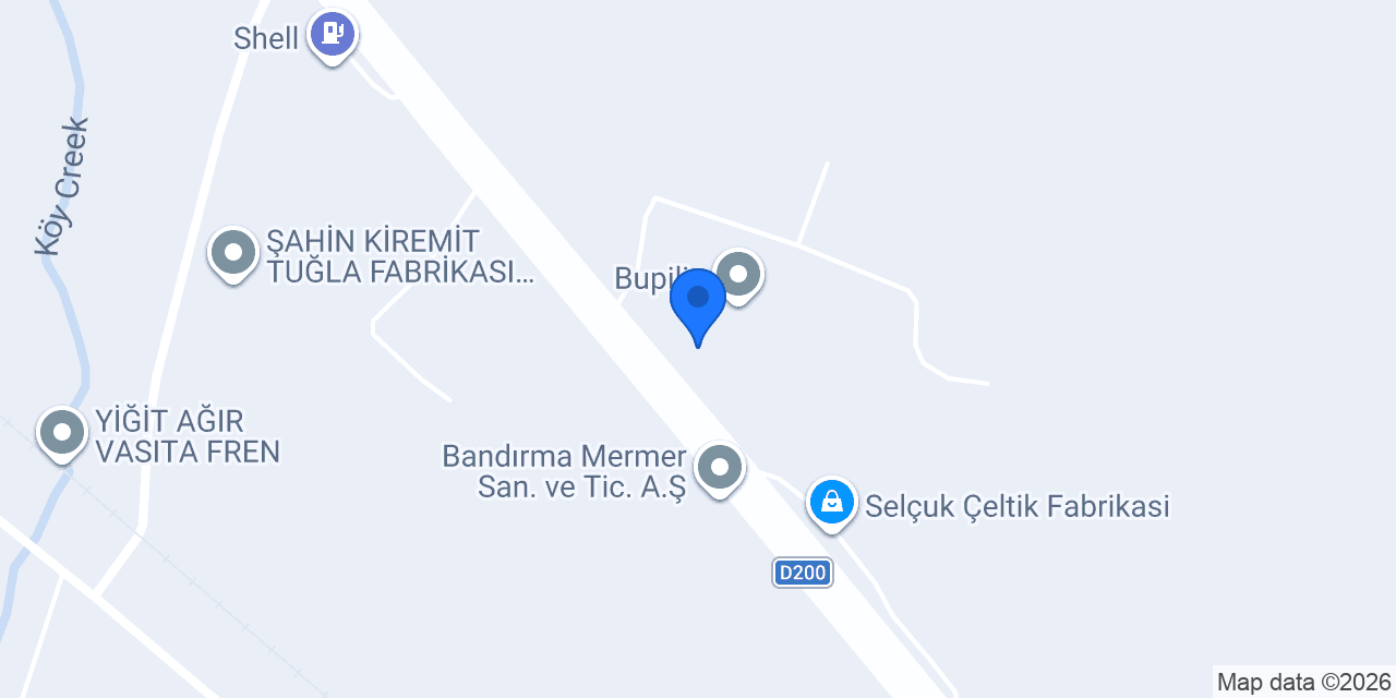 Altılar Gübre Bandırma konumu