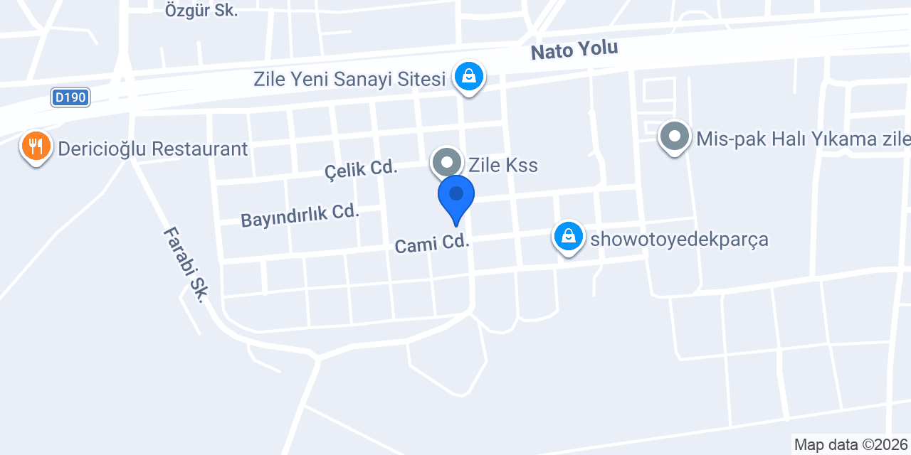 Mesleki Eğitim Merkezi konumu