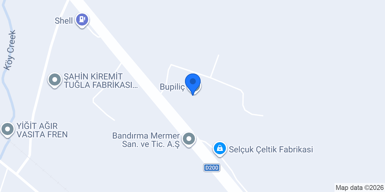 Bupiliç konumu