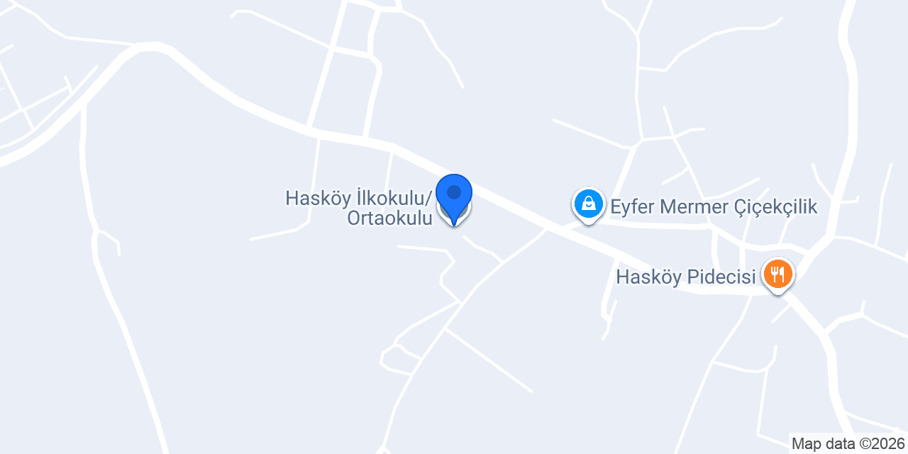 Hasköy İlkokulu/Ortaokulu konumu