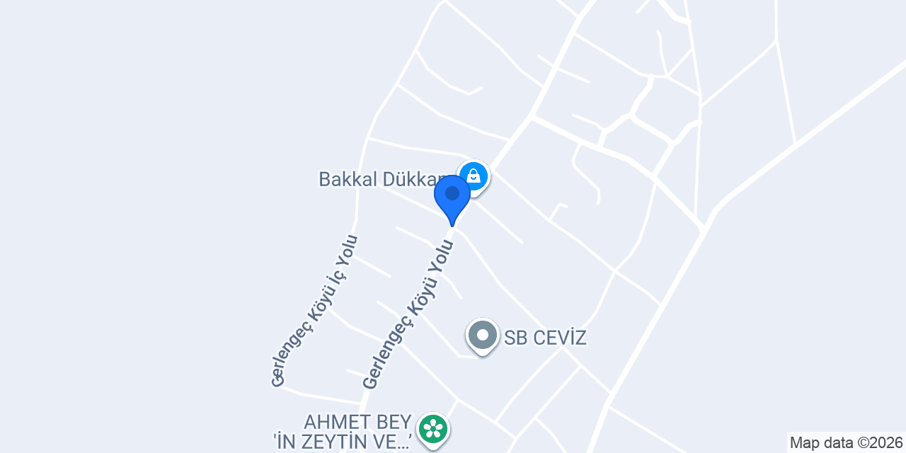 Gerlengeç Köyü Muhtarlığı konumu