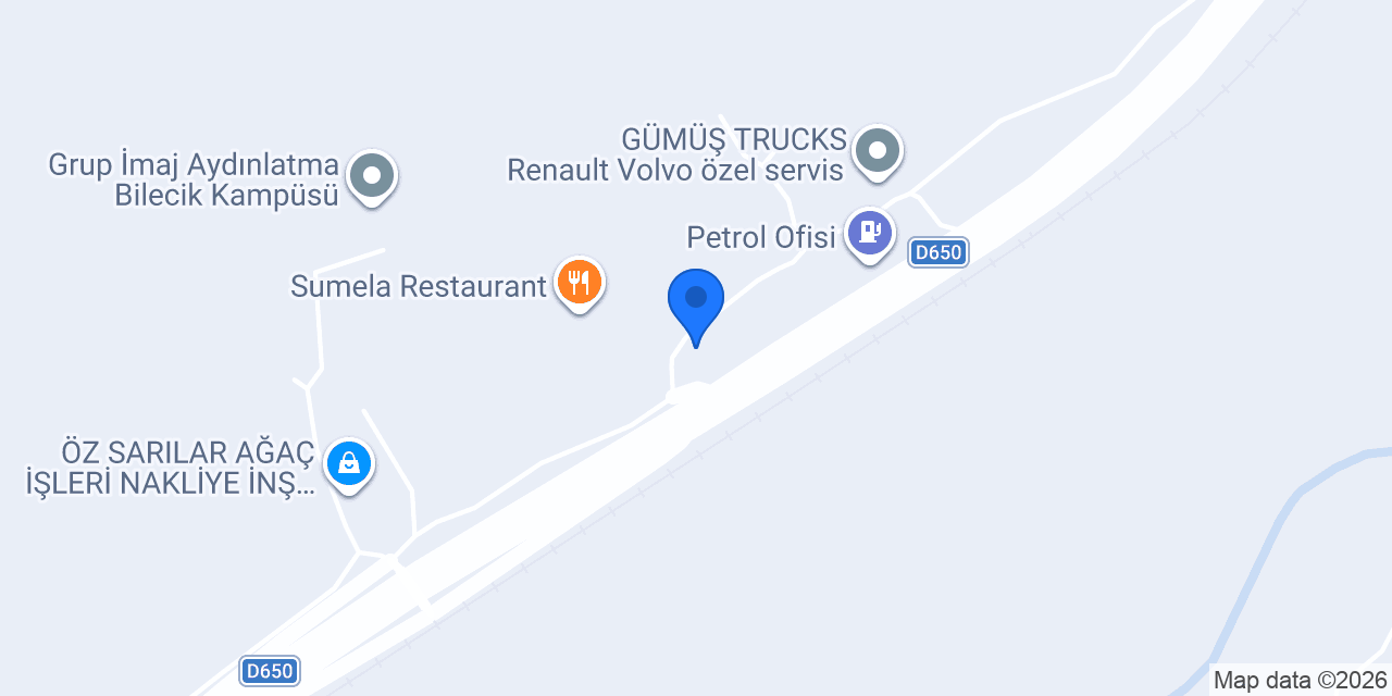 Tunç oto lastik konumu