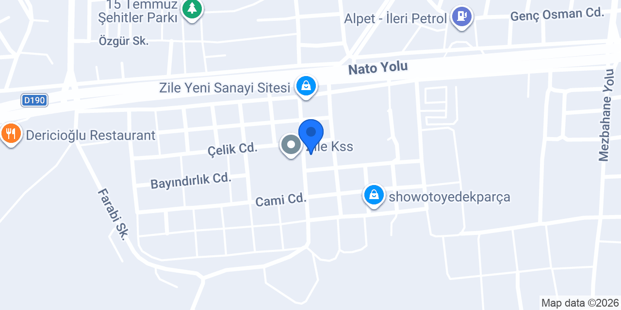 Yiğit Oto Elektrik konumu