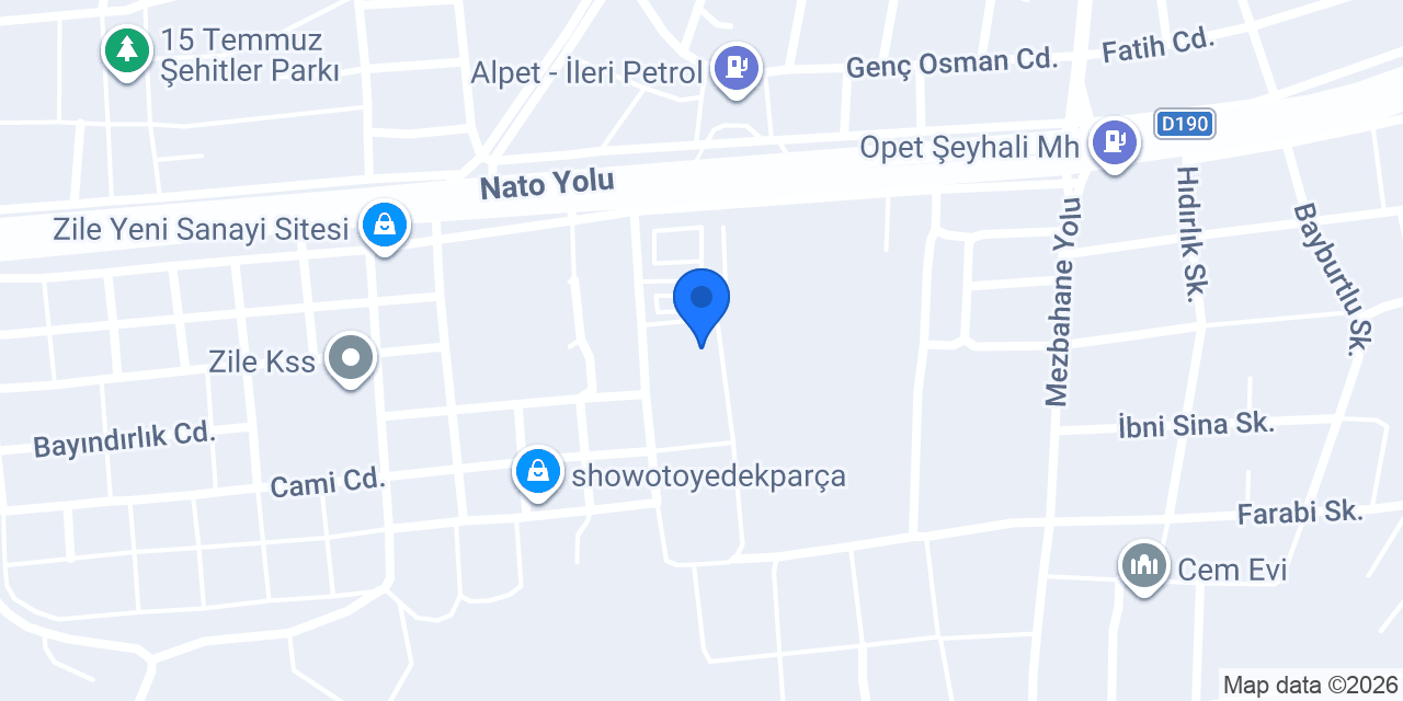 Mis-pak Halı Yıkama zile konumu