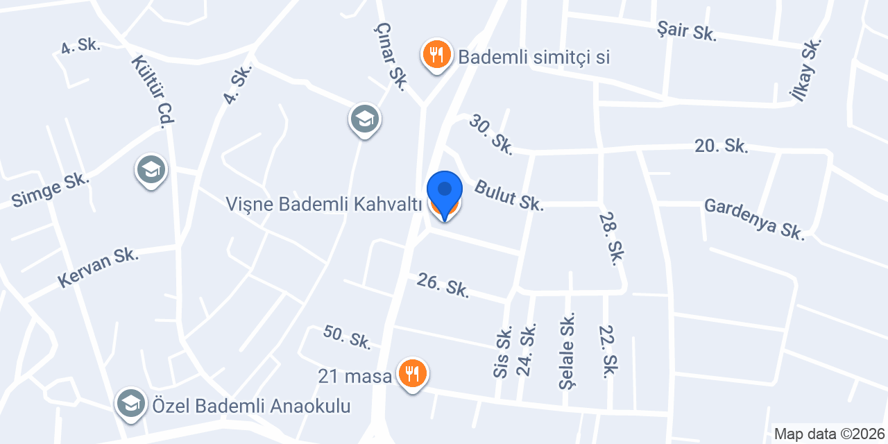 Vişne Bademli Kahvaltı konumu