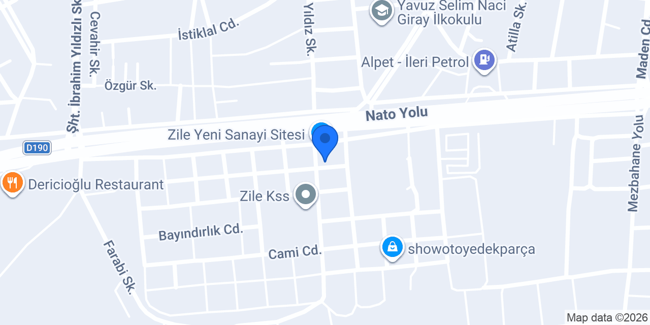 Uzlar Ticaret Traktör Yedek Parça konumu