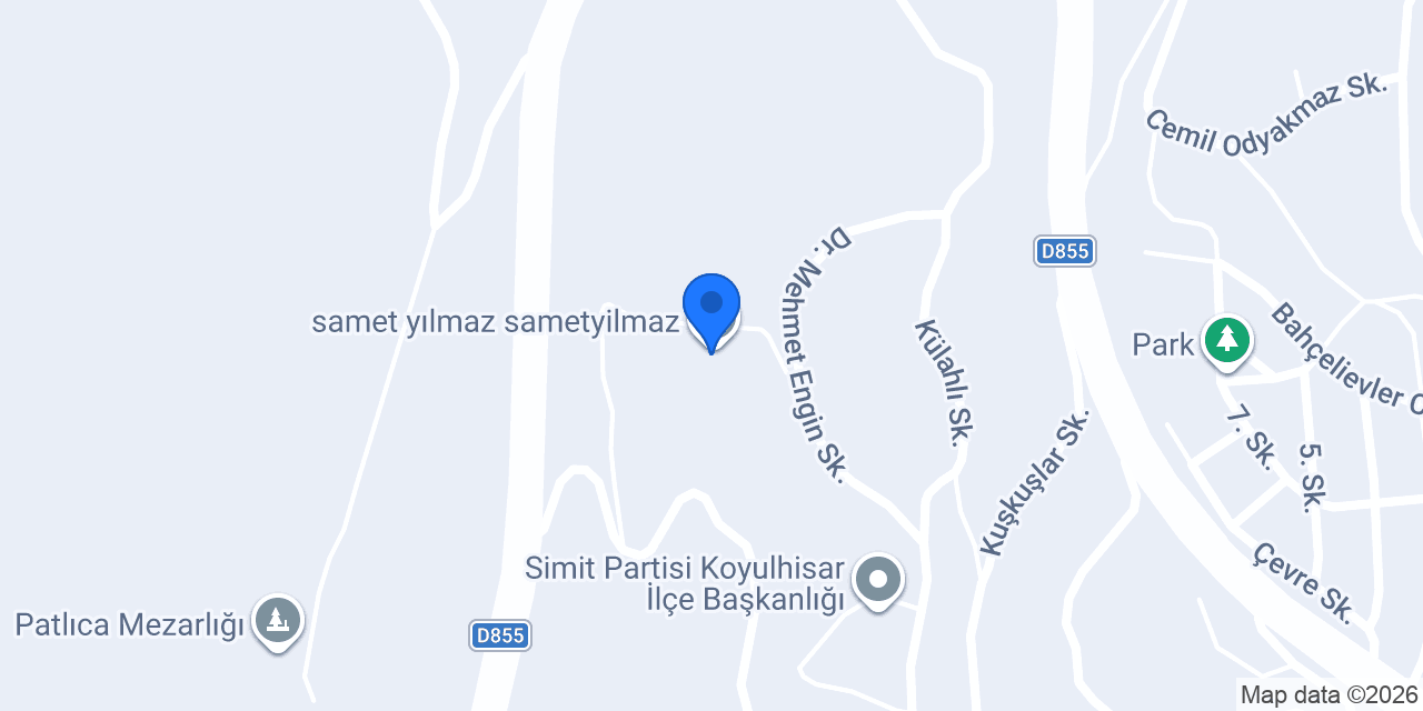 samet yılmaz sametyilmaz konumu