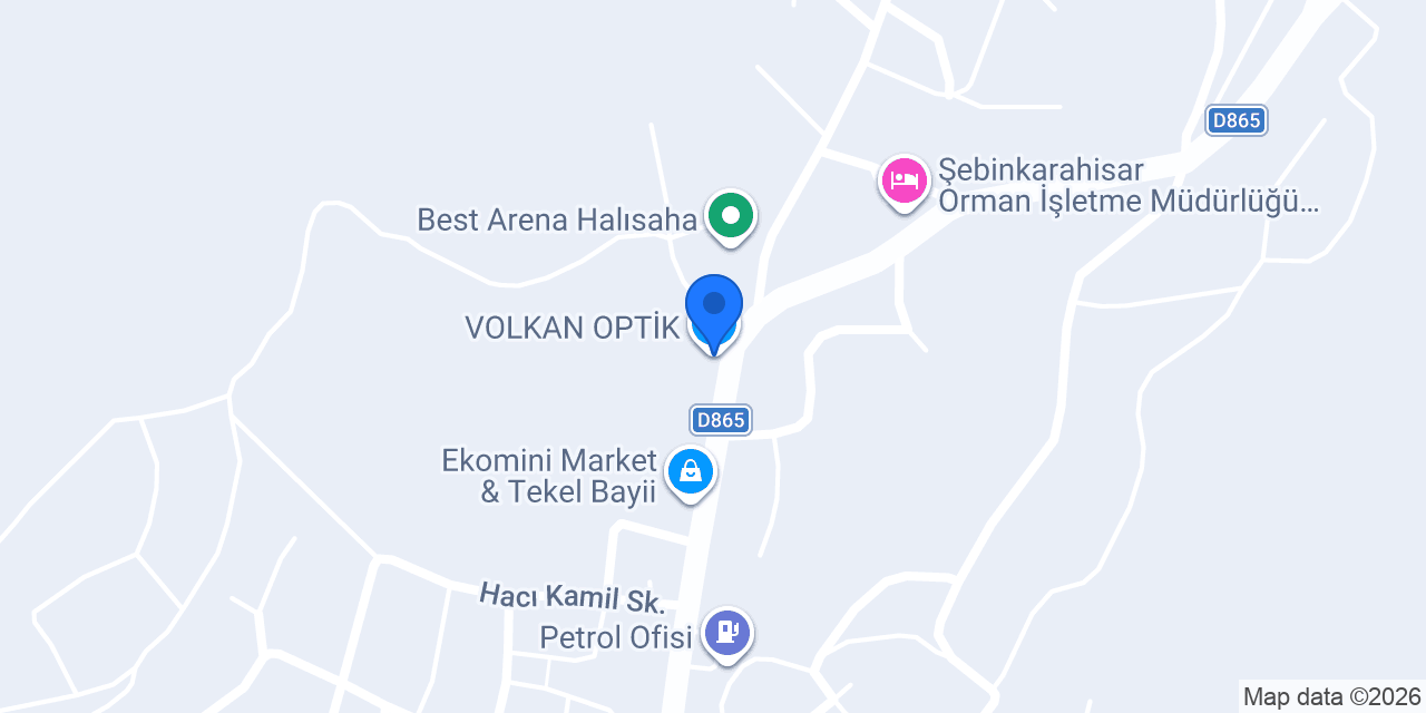 VOLKAN OPTİK konumu
