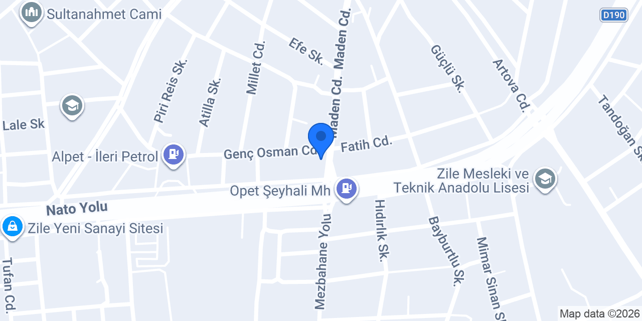 Akdaş Market&Tekel Bayii konumu