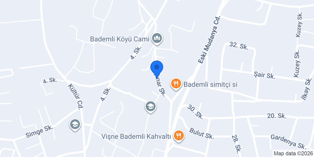 Kardelen Ütü Evi konumu