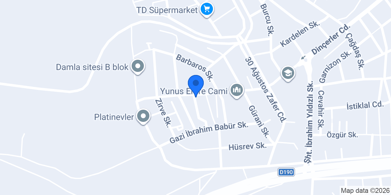 Zile Bellona Taner Ticaret konumu