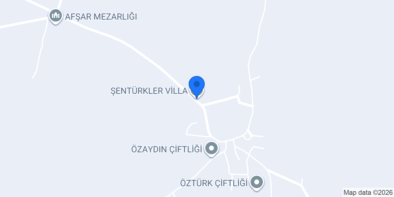 ŞENTÜRKLER VİLLA konumu