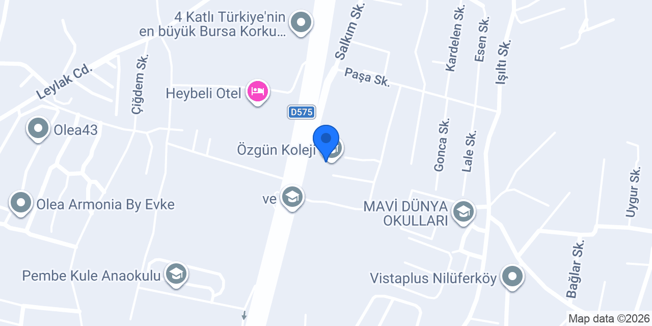Zirve Dondurma konumu