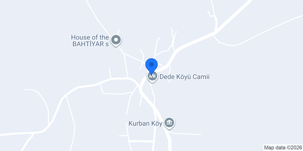 Dedeköy Köyü Muhtarlığı konumu