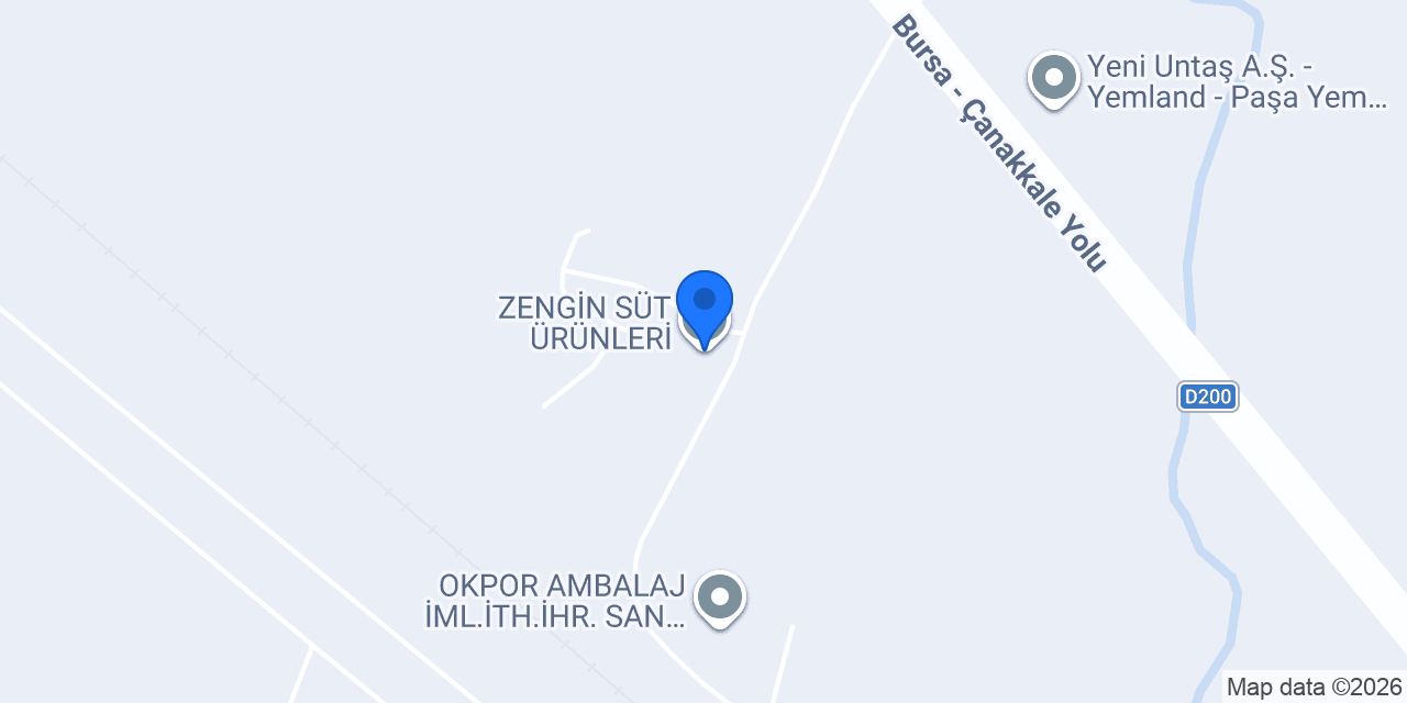 ZENGİN SÜT ÜRÜNLERİ konumu