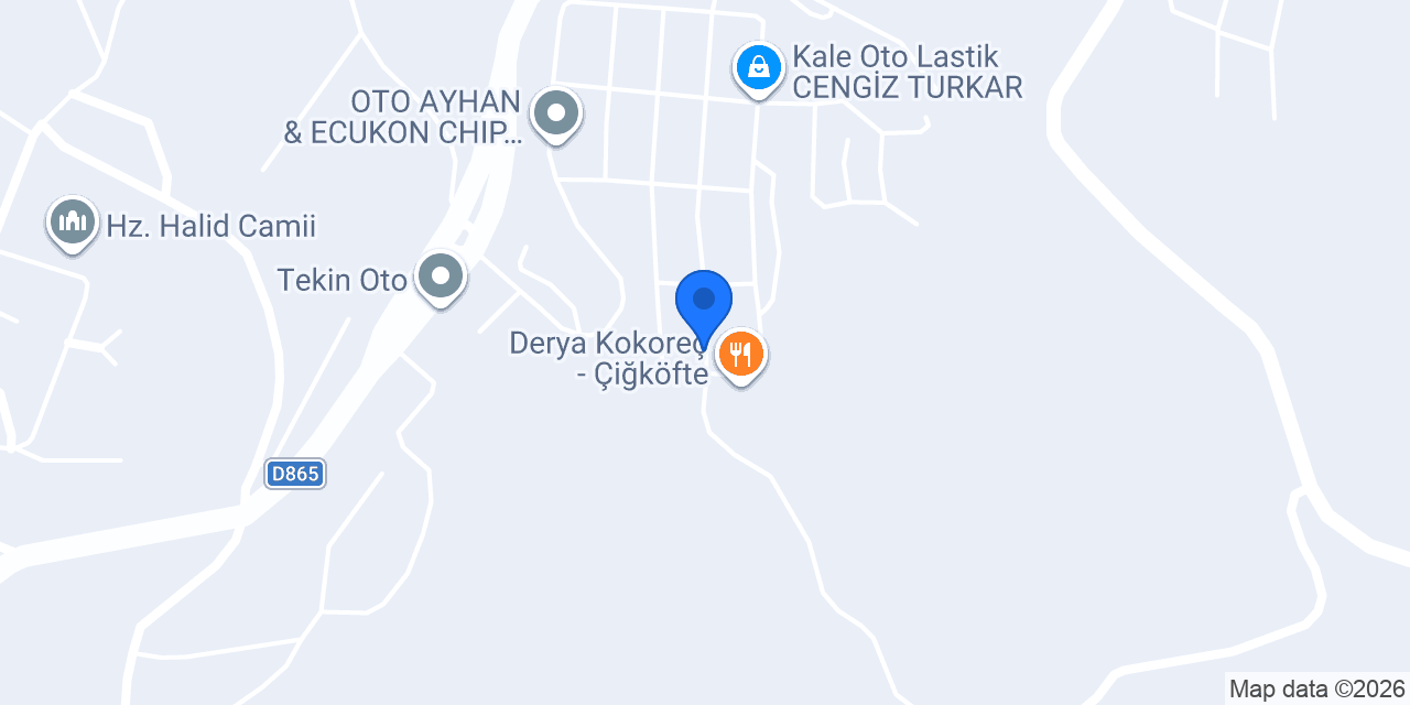 ÖZACAR MOBİLYA konumu