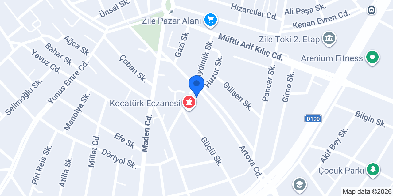 Demeter Harita Proje Mühendislik konumu