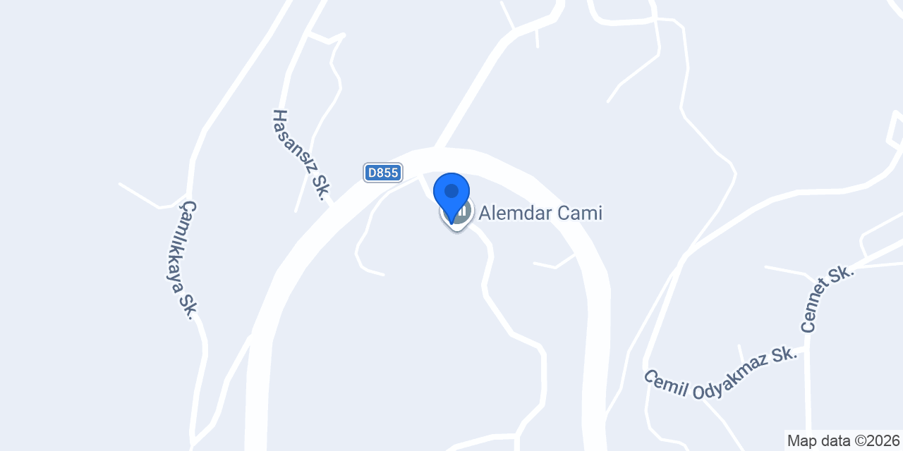 Çamlıyaka İlkokulu konumu