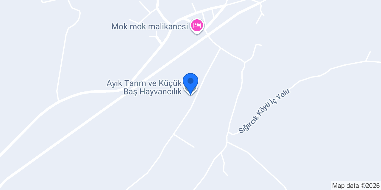 Ayık Tarım ve Küçük Baş Hayvancılık konumu