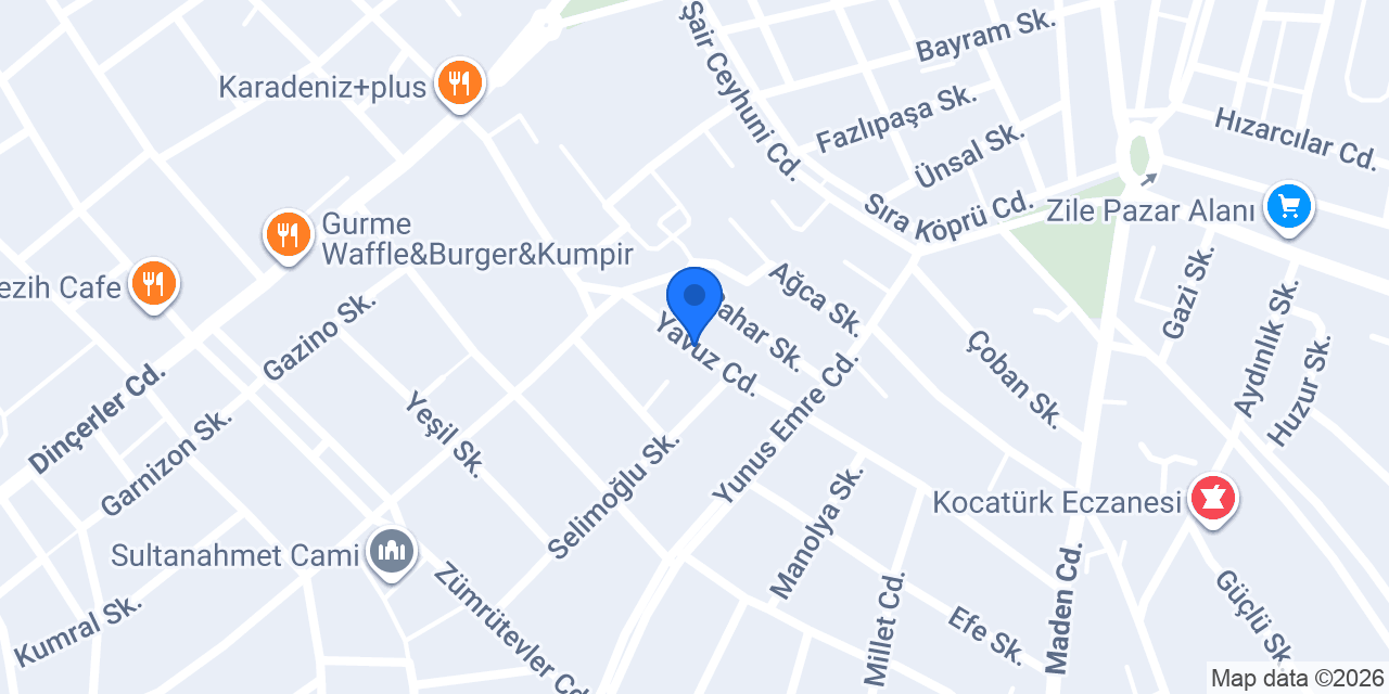 ZÜMRÜT TAKSİ DURAĞI konumu