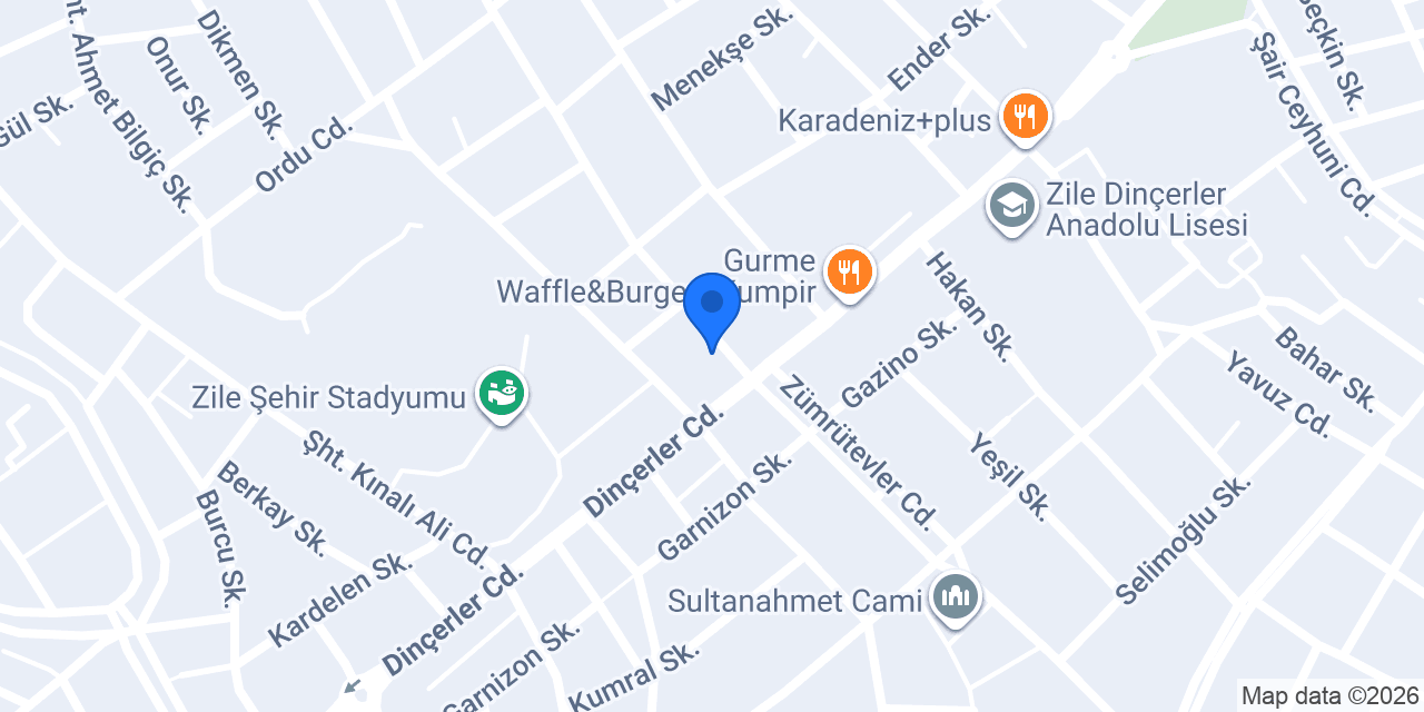 Nezih Cafe konumu
