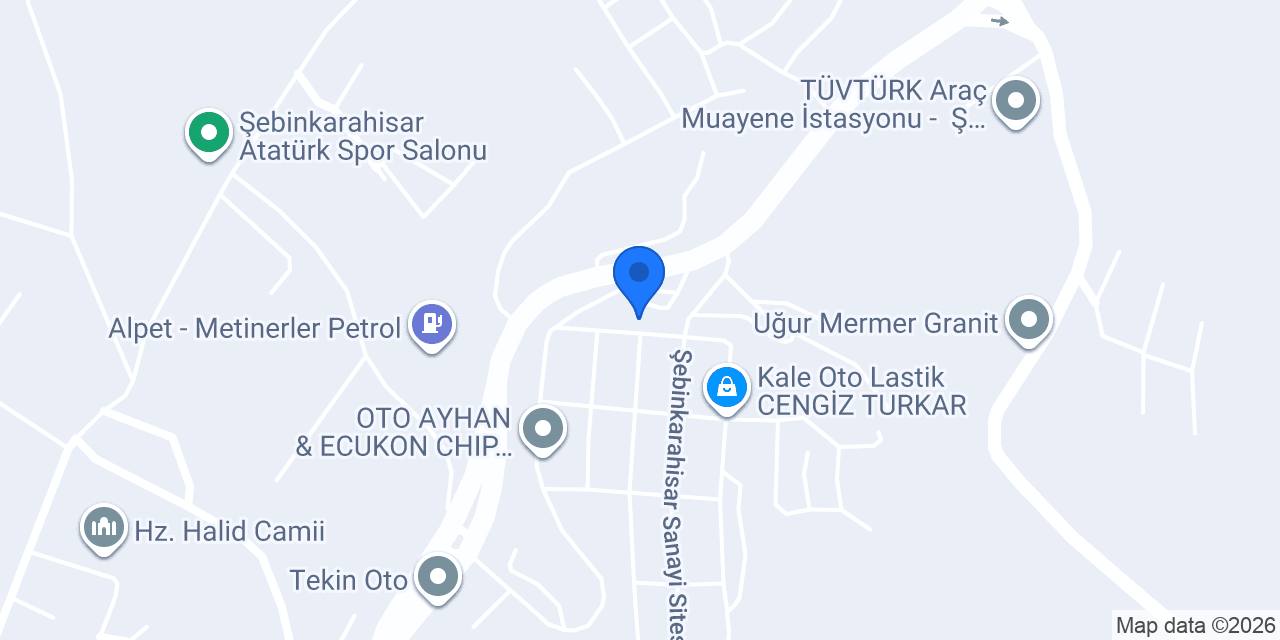 Otel Selinay konumu