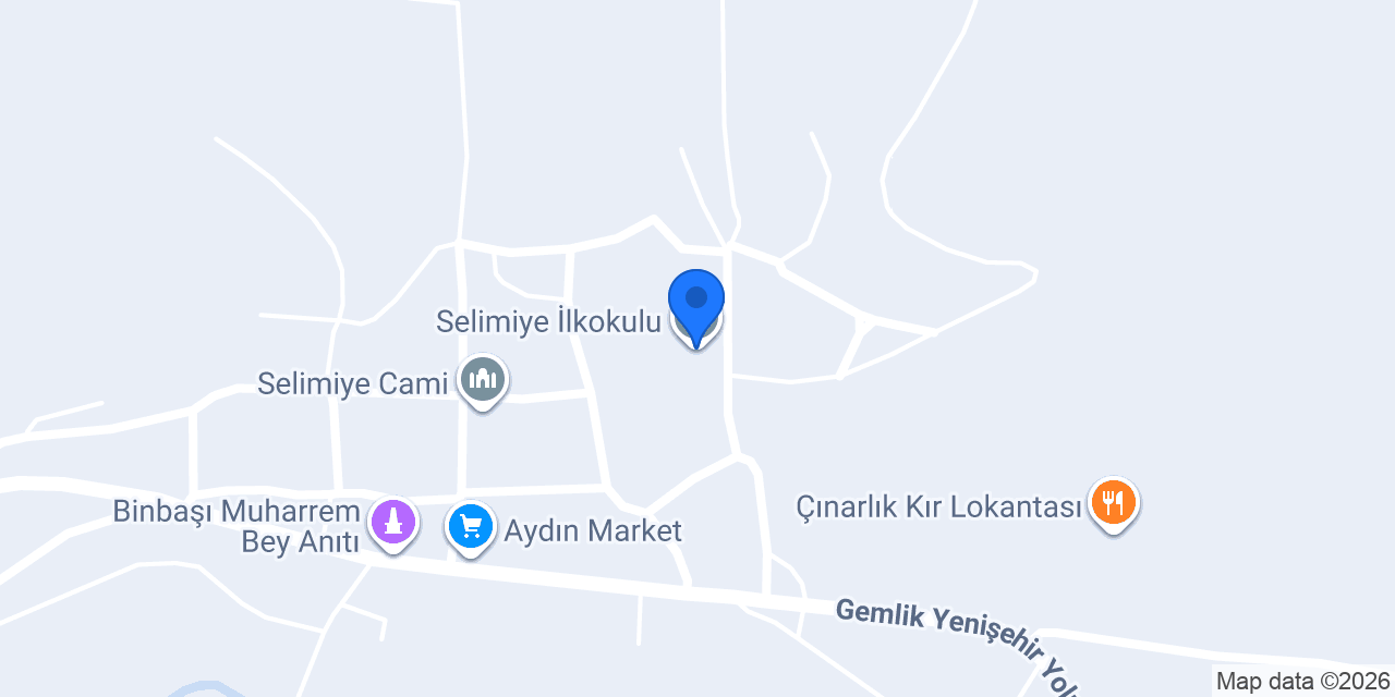 Selimiye İlkokulu konumu