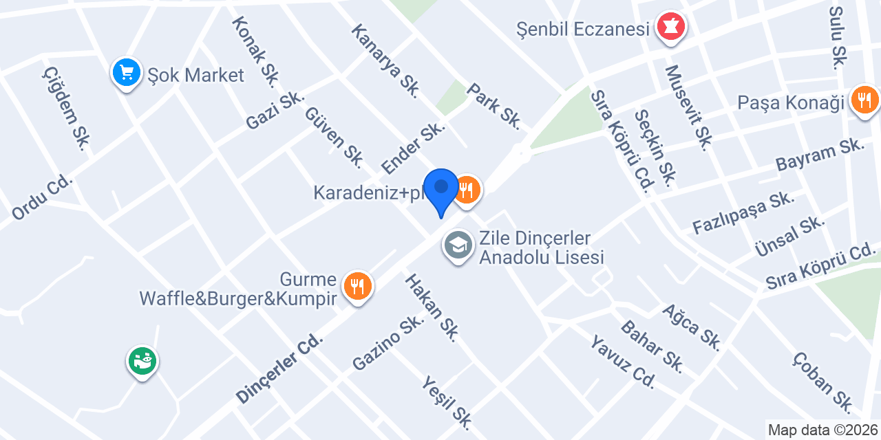 Bicıss Pizza & Burger konumu