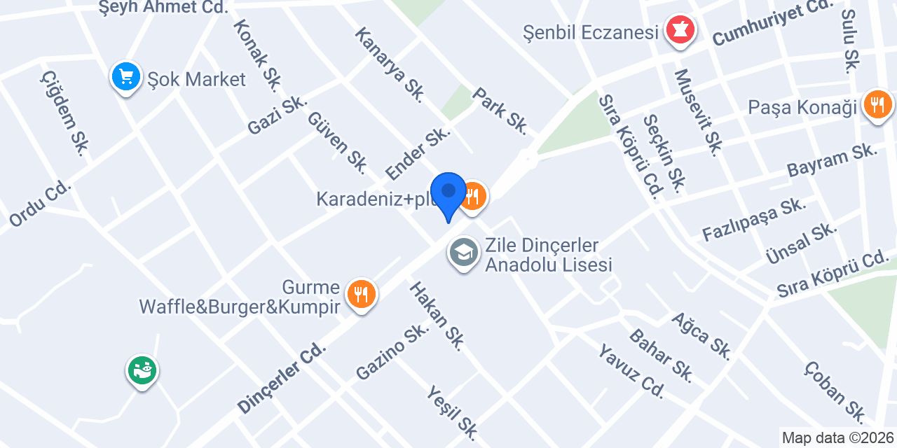 Çiçek Konağı konumu