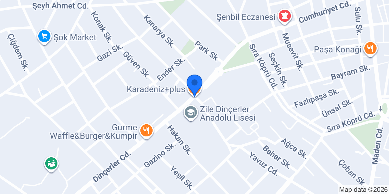 Karadeniz+plus konumu
