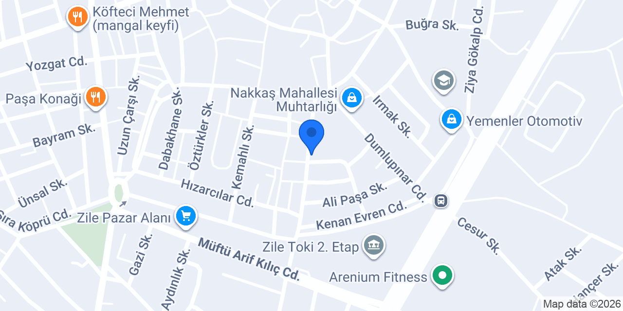 Ocak pide salonu konumu