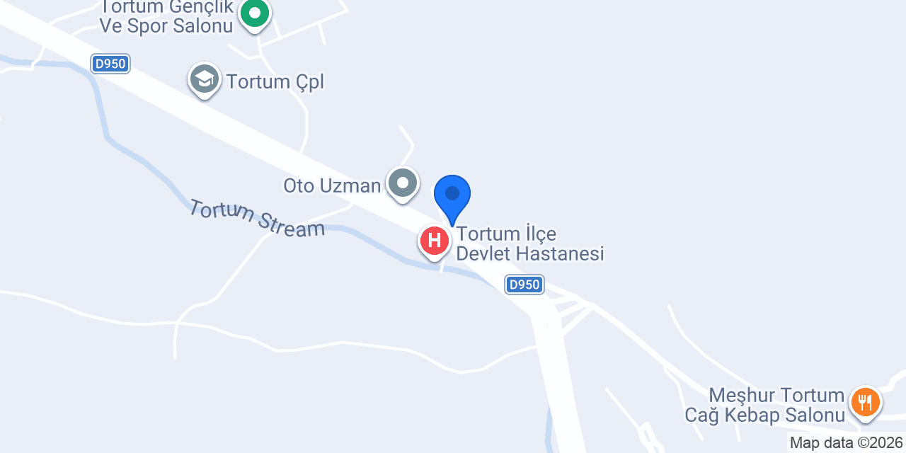 Tortum Eczanesi konumu