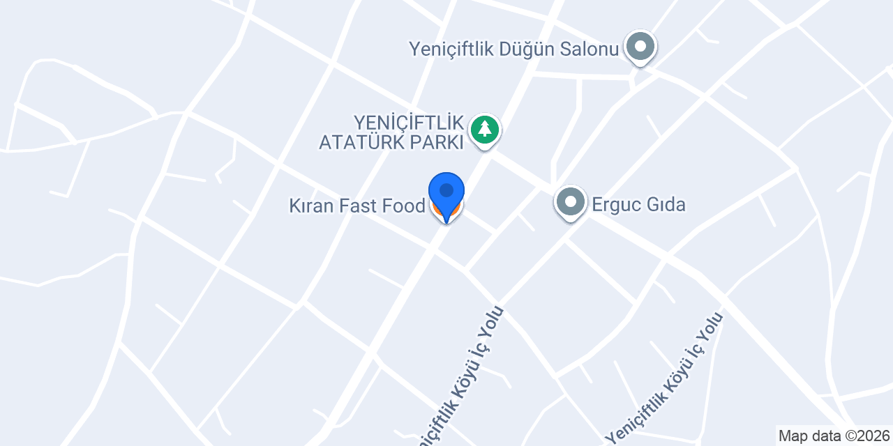 Kıran Fast Food konumu