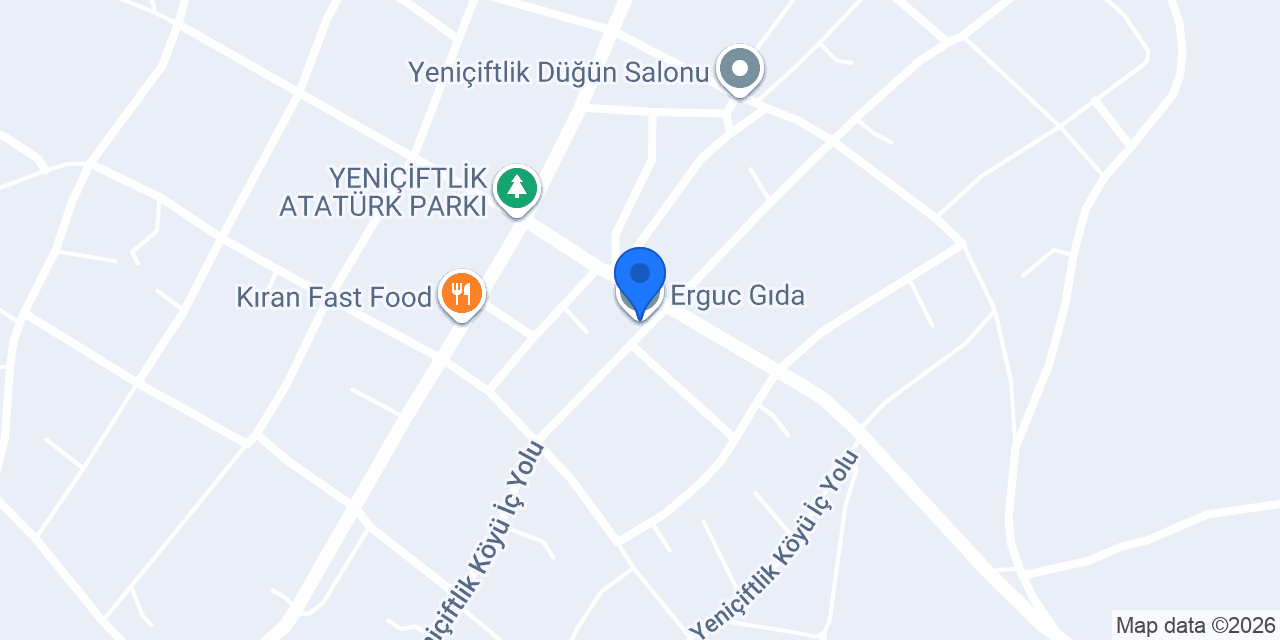 Erguc Gıda konumu