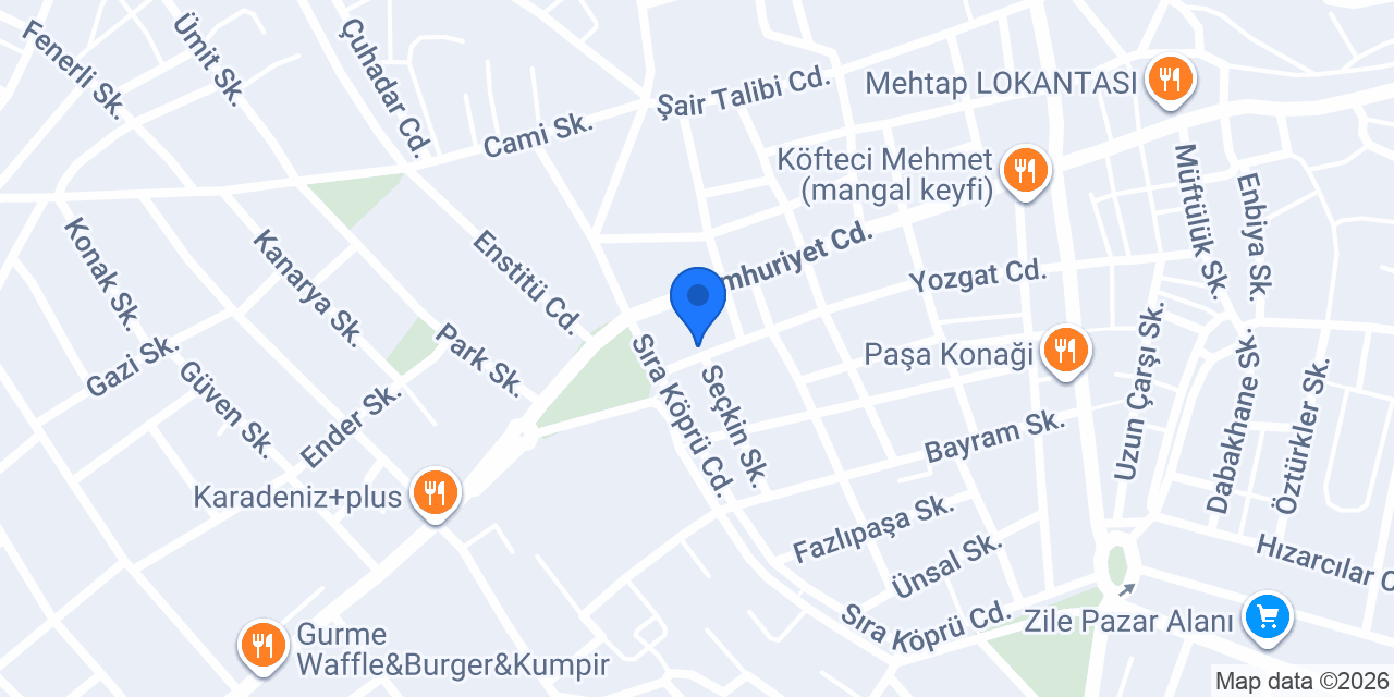 Zile Kristal Sigorta konumu
