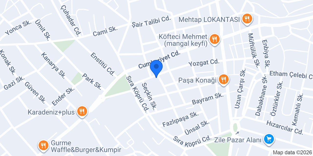 Aygün kuaför konumu