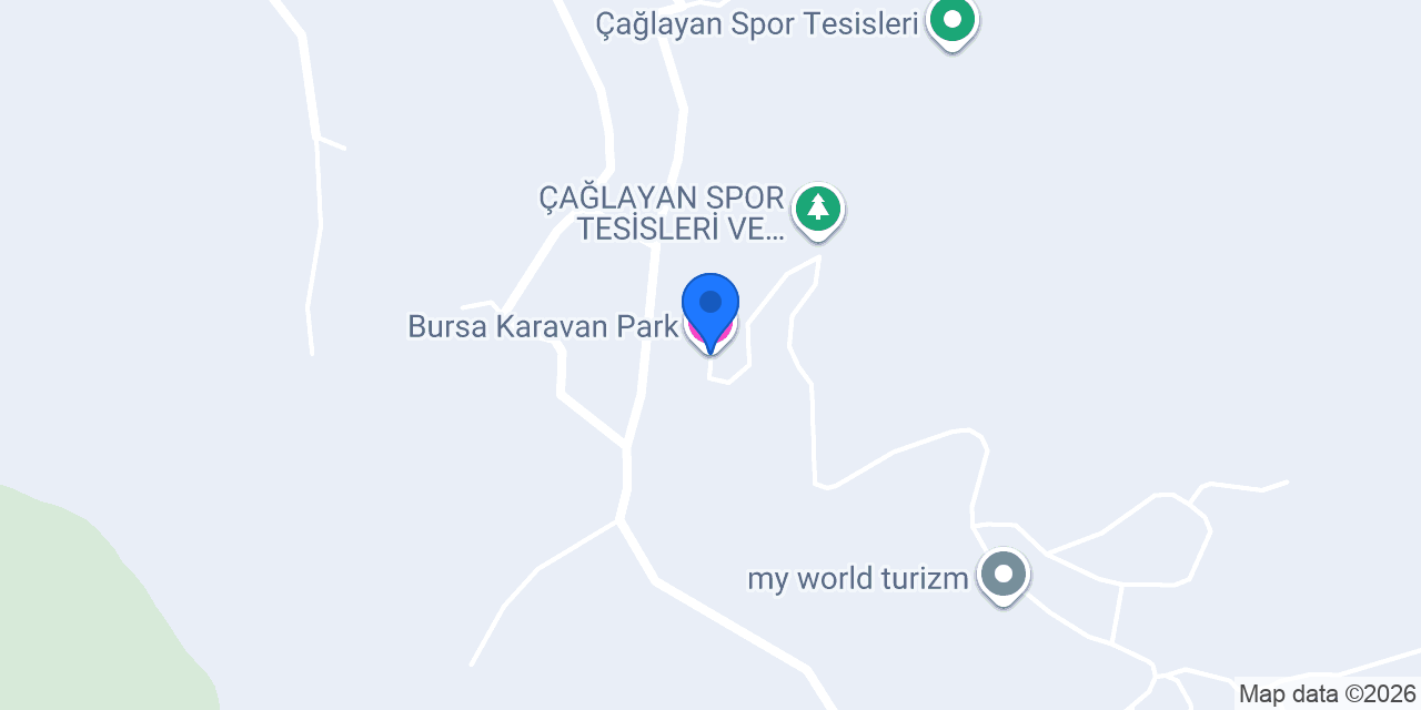 Bursa Karavan Park konumu