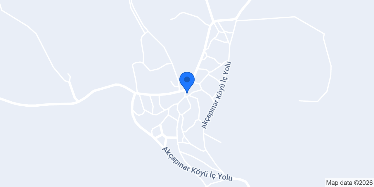 Akçapınar Köyü Muhtarlığı konumu