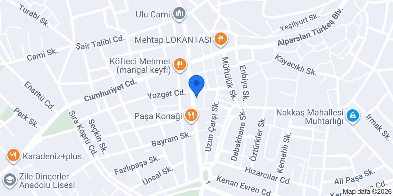 Özer Sigorta ltd. şti konumu
