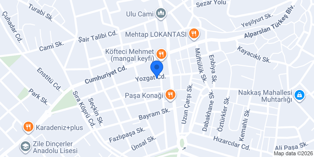 Tan İnşaat konumu